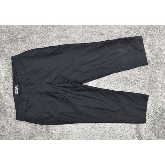Nike Women's Size 10 Chino Straight Pants Dri-Fit Black Polyester Pull On Solid - Picture 1 of 8